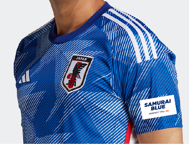 サッカー日本代表 2022 ホームレプリカユニフォーム(中古)